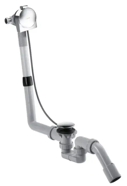 Слив-перелив AXOR Exafill S 58307340 brushed black chrome