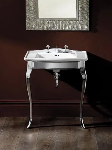 Консоль для ванной комнаты Devon&Devon Lady DELADYCR + IBLI1FWES хром