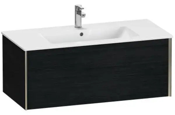 База под раковину Duravit XViu XV40270B116 Black Oak-16/рама champagne матовый-B1