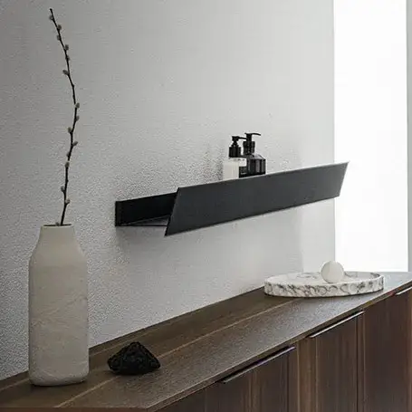 Полка для ванной Arbi Slide V148 NERO OSSIDATO