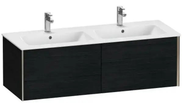 База под раковину Duravit XViu XV40290B116 Black Oak-16/рама champagne матовый-B1