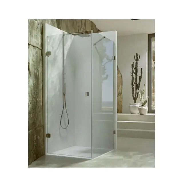 Ограждение в нишу HUPPE Solva pro 7R2580.998.322 хром/стекло прозрачное AP