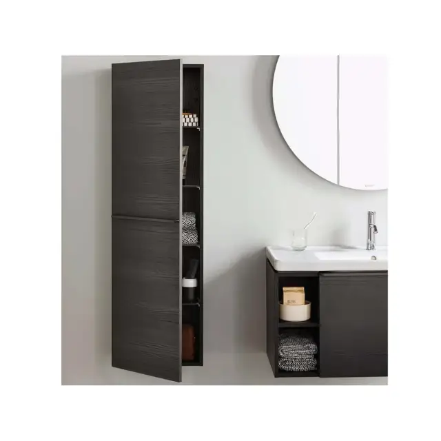 Шкафчик подвесной, 1 дверка SX 40*24*132h Black Oak-16