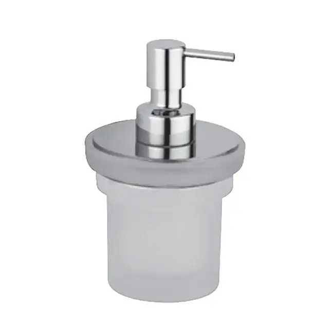 Дозатор Stella Sirius LL 10009 PV12 белое матовое стекло/антрацит