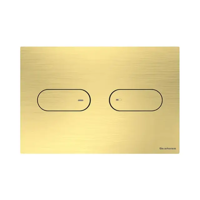 Клавиша Art Ceram INOX 711 711.000.BG сталь в цвете золото