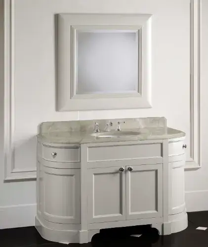 База под раковину Devon&Devon SEASON EFSEASONWGBF основание - warm grey /столешница - мрамор botticino fiorito с 3 отв.