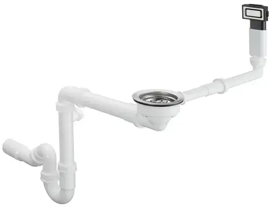 Слив-перелив HANSGROHE 43921800 нержавеющая сталь