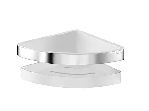 Полка для ванной Keuco Moll 12757010000 хром/белый