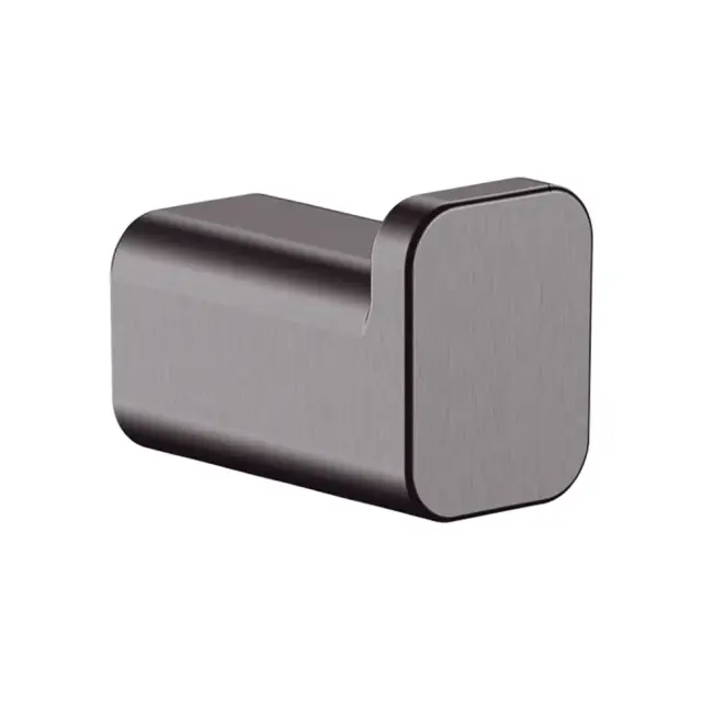 Крючок HANSGROHE AddStoris 41742340 шлифованный черный хром