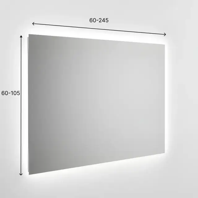 Зеркало для ванной Oasis DALÌ FULL 0DALXX8_ _ _ 260090