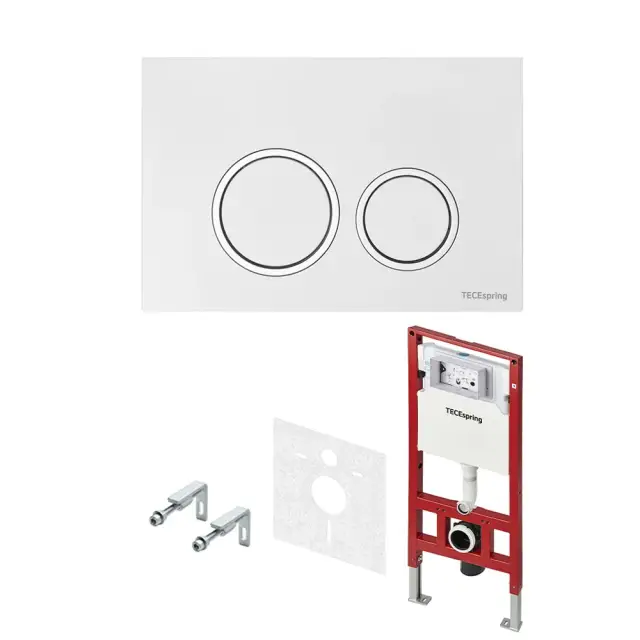 Комплект для установки подвесного унитаза Tece TECEspring