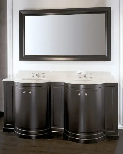 База под раковину Devon&Devon REGENT EFREGENTDGBI Dark Grey, Bianco Carrara