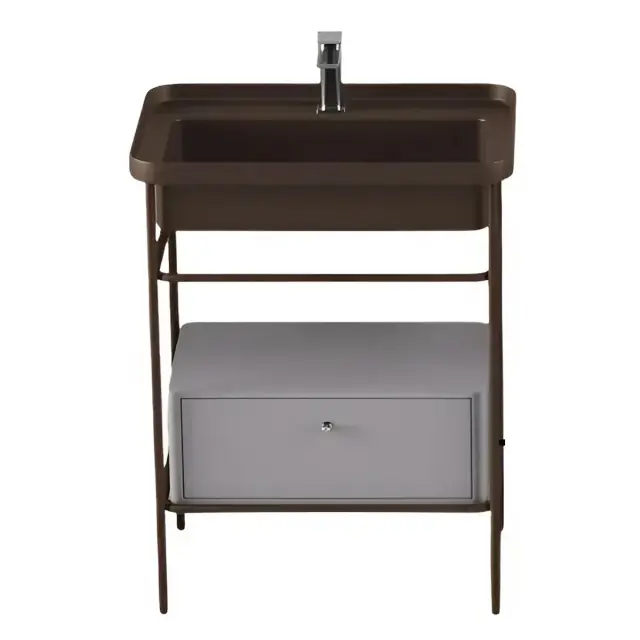 Мебель для ванной комнаты Art Ceram FUORI SCALA ACM040.52 Цвет- platinum