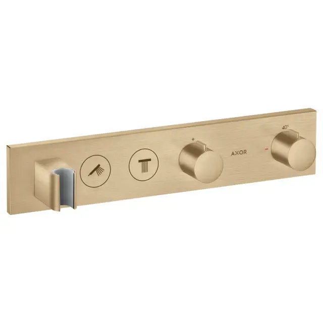 Термостат AXOR ShowerSolutions 18355140 цвет-шлифованная бронза