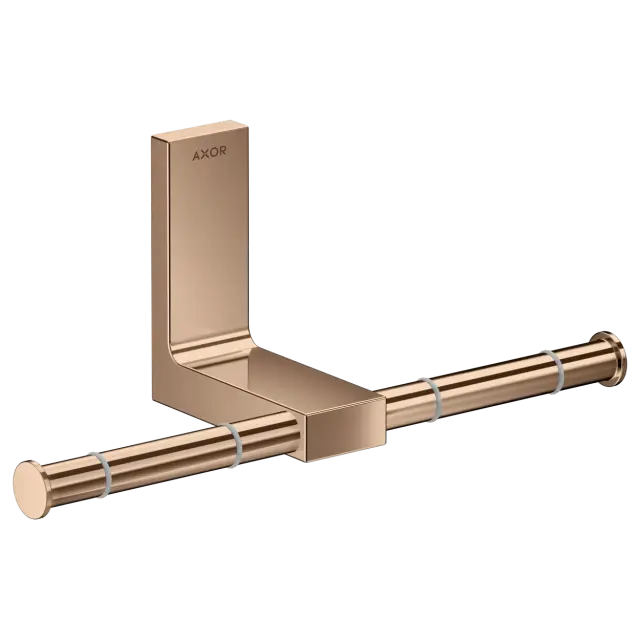 Держатель для туалетной бумаги AXOR UNIVERSAL RECTANGULAR 42657300 полированное красное золото