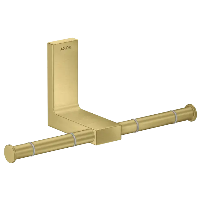 Держатель для туалетной бумаги AXOR UNIVERSAL RECTANGULAR 42657950 Brushed Brass