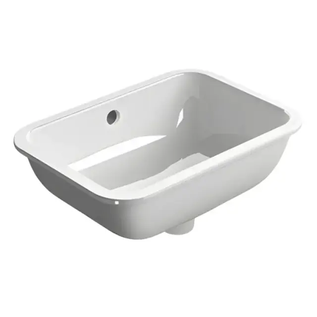 Раковина в ванную GSI Pura 7243PCS11 цвет-белый блестящий