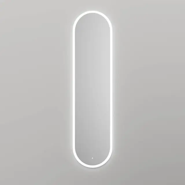 Зеркало для ванной SALINI ARMONIA овальное c двойной LED подсветкой