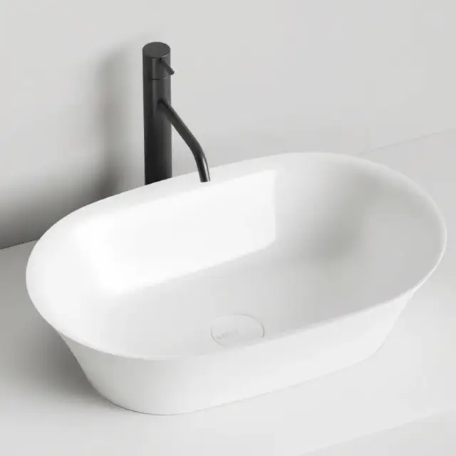 Раковина накладная глянцевая SALINI MONA