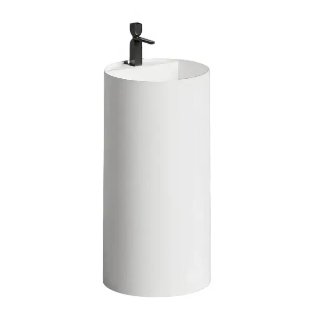 Раковина напольная матовая SALINI ARMONIA ROUND TOP 01