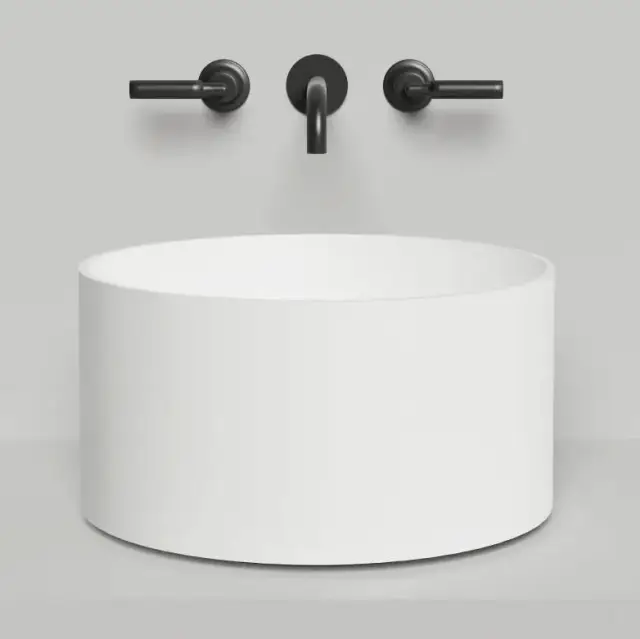 Раковина накладная матовая SALINI ARMONIA ROUND 02