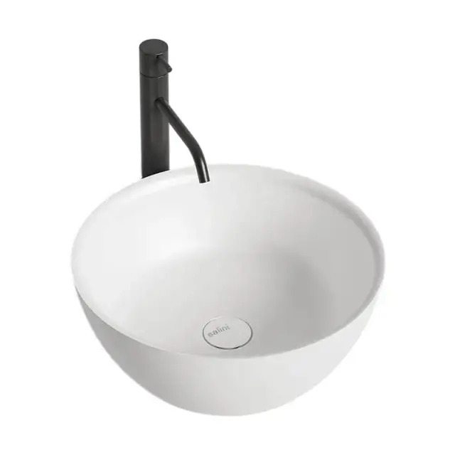 Раковина накладная матовая SALINI ALDA 02
