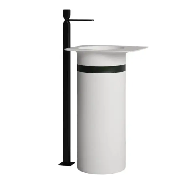 Раковина напольная матовая SALINI NINFEA 01