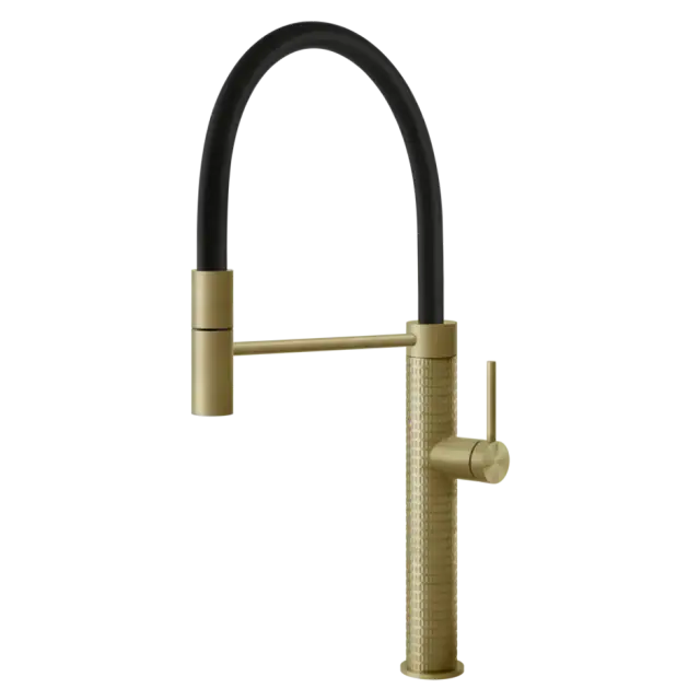 Смеситель для кухни Gessi 316 MECCANICA 60012#727 браш.латунь PVD