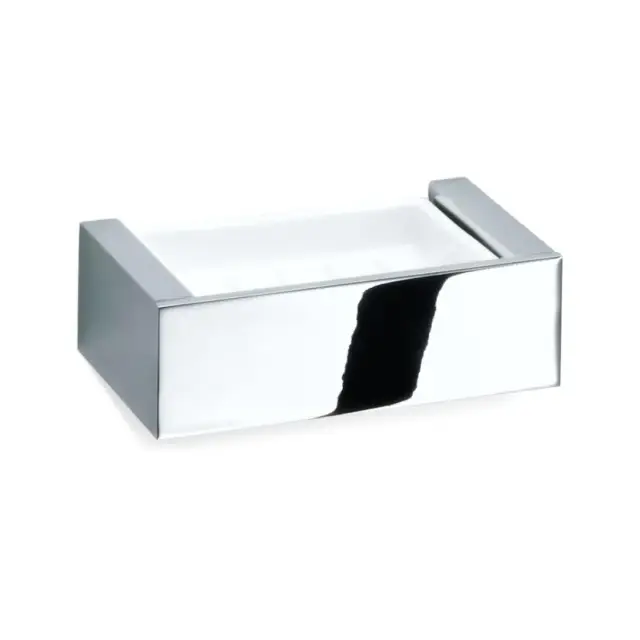 Мыльница Decor Walther BK WSS 0591100 хром/белый