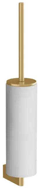 Ершик туалетный Gessi ORIGINI 66419#726 белый/Warm Bronze Brushed PVD