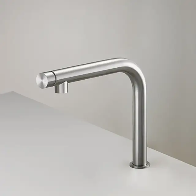 Смеситель для кухни CEA Gastone GAS23S сталь матовая