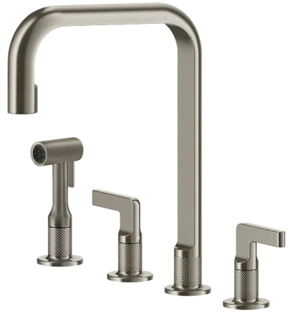 Смеситель для кухни Gessi INCISO 58703#149 FINOX BRUSHED NICKEL