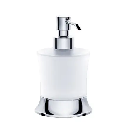 Дозатор Jorger Valencia 638.00.016.036 Matt glass/satin nickel