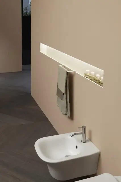 Полка для ванной Antonio Lupi Ombra OMBRAL.170 белый