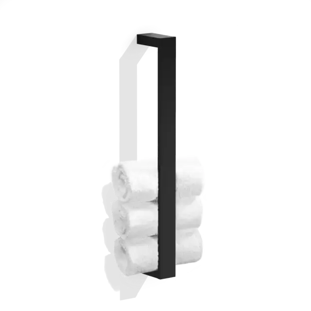 Держатель для полотенец Decor Walther CONTRACT 0651360 цвет-черный матовый