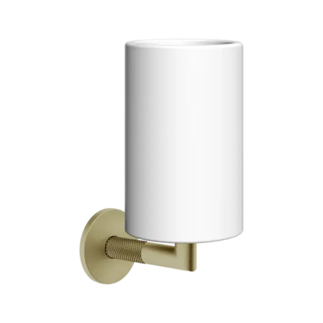 Стакан Gessi ANELLO 63707#727 White/Brushed Brass PVD/727