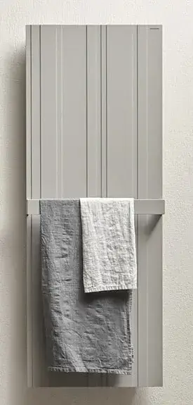 Полотенцедержатель для радиатора 45*5*5h stainless steel/lacquered NERO GOFFRATO-545