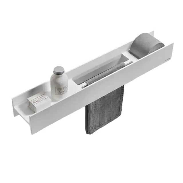 Полка для ванной Antonio Lupi LMCOMBI LMCMB372.DX цвет-BIANCO GOFFRATO-506