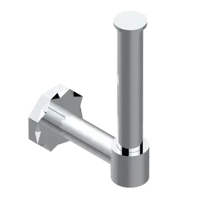 Держатель для туалетной бумаги THG NIHAL IVORY PORCELAIN U2N.A02.542 хром