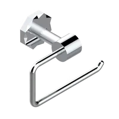 Держатель для туалетной бумаги THG NIHAL IVORY PORCELAIN U2N.A02.538A хром