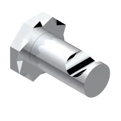 Крючок THG NIHAL IVORY PORCELAIN U2N.A02.517 хром