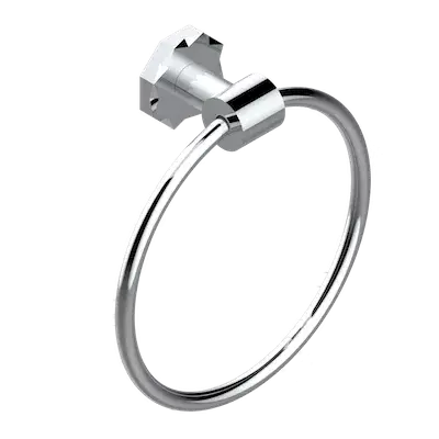 Держатель для полотенец THG NIHAL IVORY PORCELAIN U2N.A02.504N хром