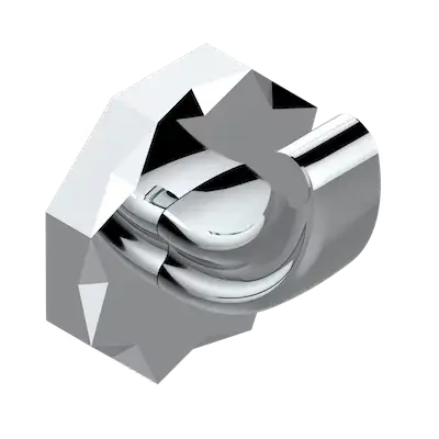 Крючок THG NIHAL IVORY PORCELAIN U2N.A02.508 хром