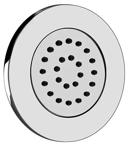 Внешние части для поворотной боковой встраиваемой форсунки хром