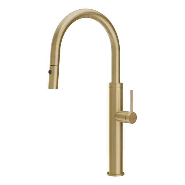Смеситель для кухни Gessi GESSI316 60022#727 браш.латунь PVD