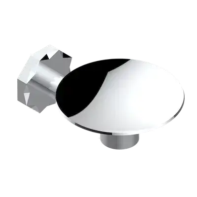 Мыльница THG NIHAL IVORY PORCELAIN U2N.A02.546 хром