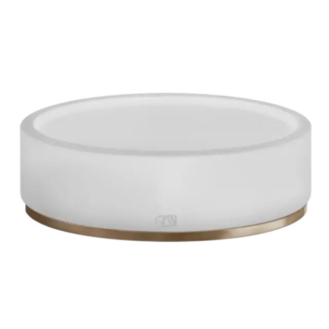 Мыльница Gessi GESSI316 54725#726 белый/Warm Bronze Brushed PVD