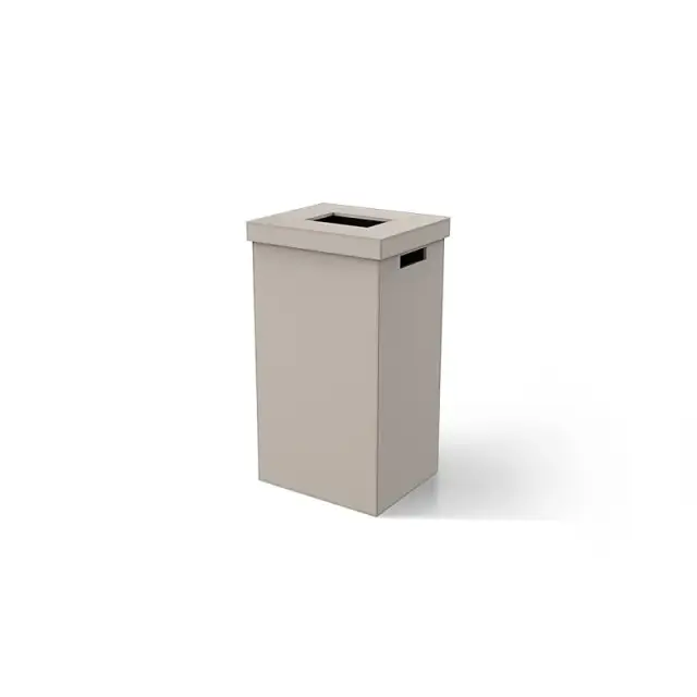 Decor Walther 0937549 BROWNIE AWB Корзина для полотенец / Имитация кожи цвета тауп