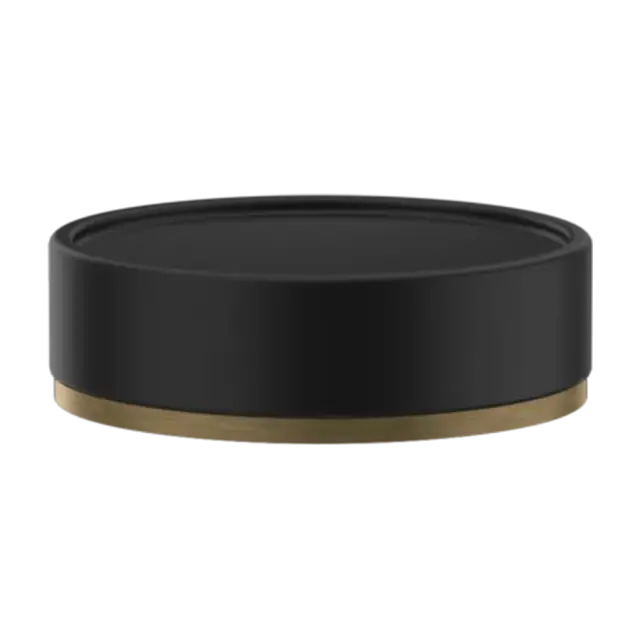 Мыльница Gessi INCISO/VENTI20 58526#713 черный/античная латунь