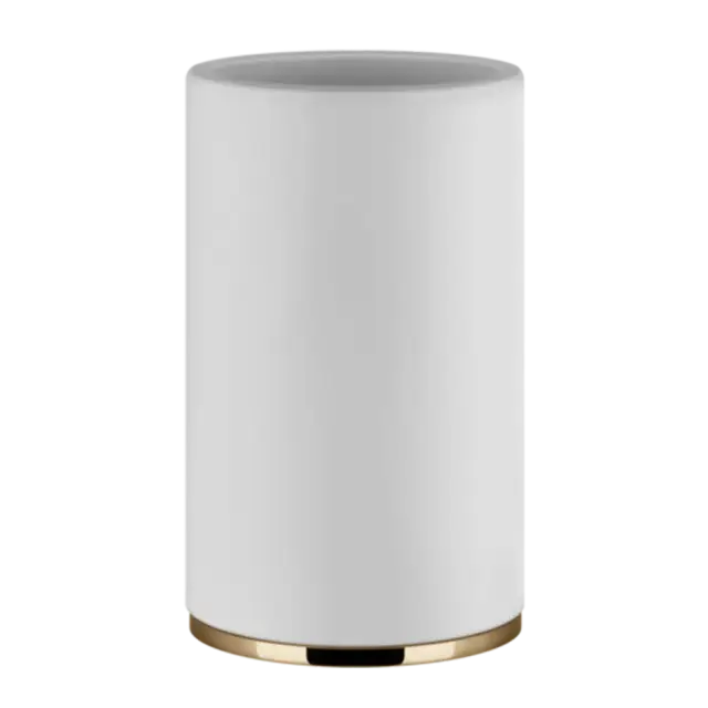 Стакан Gessi INCISO/VENTI20 58531#735 белый/Warm Bronze PVD